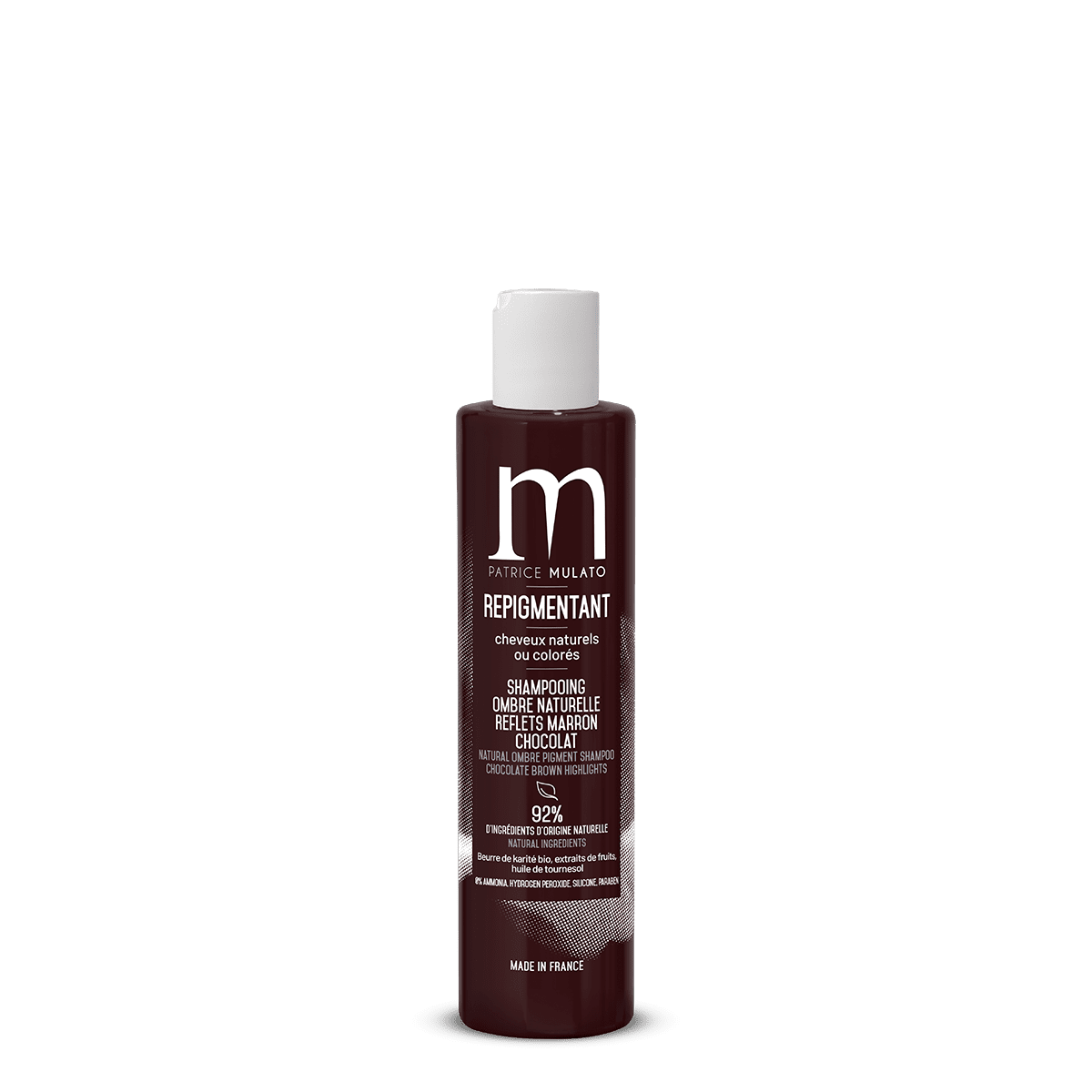 Mulato shampoing repigmentant ombre naturelle 200 ml — Liss Cosmétique