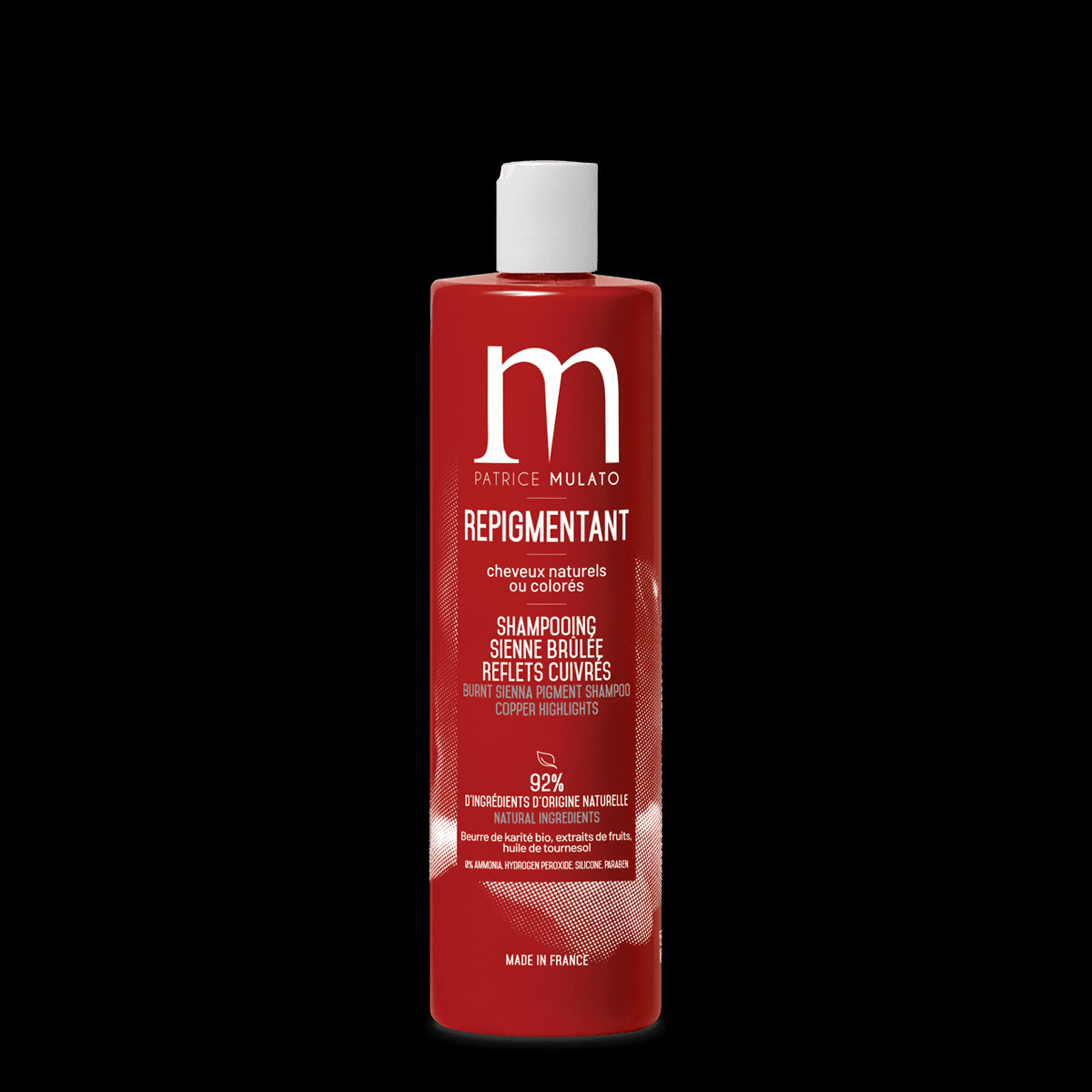 Mulato shampoing repigmentant sienne brulée 500 ml