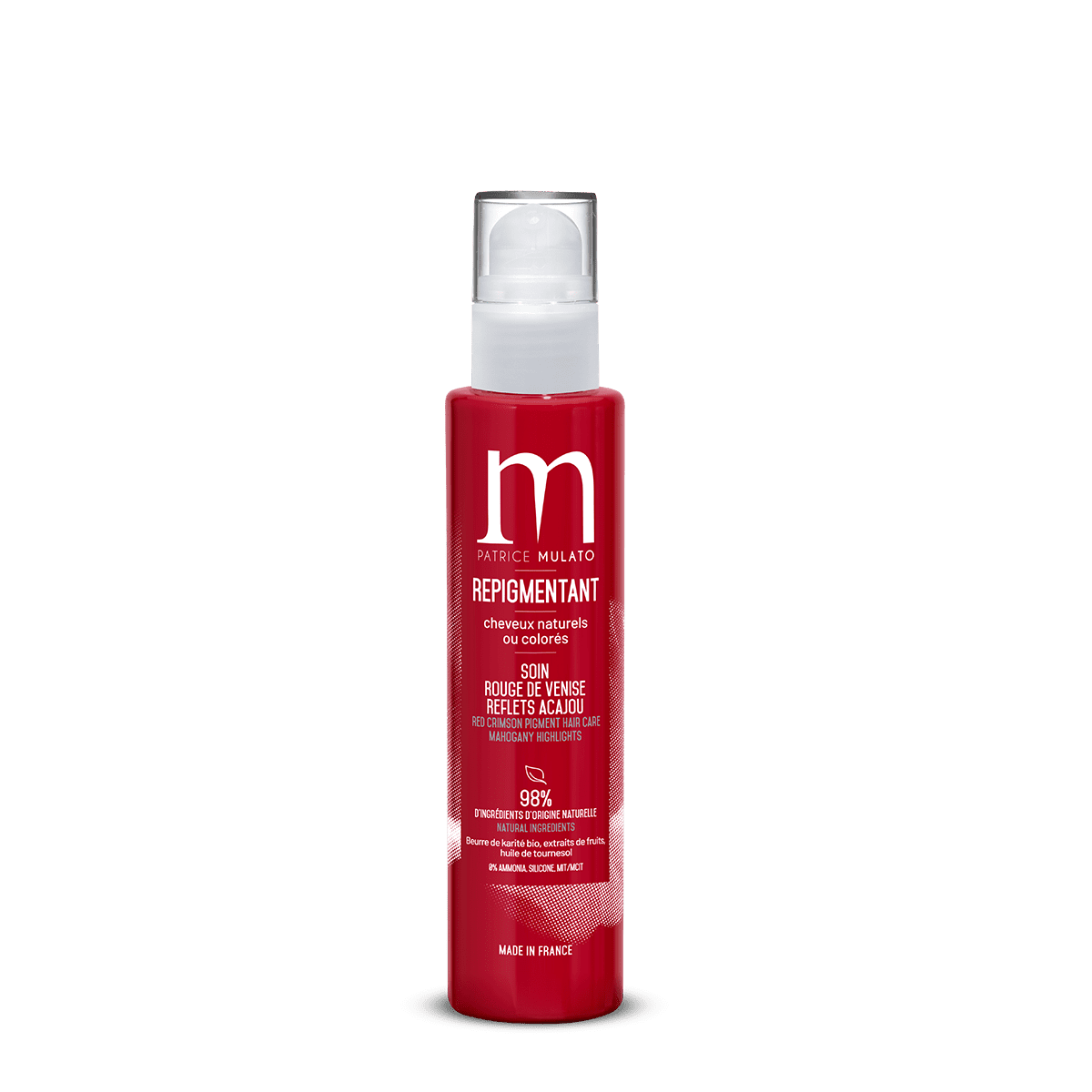 Mulato soin repigmentant rouge Venise 200 ml — Liss Cosmétique