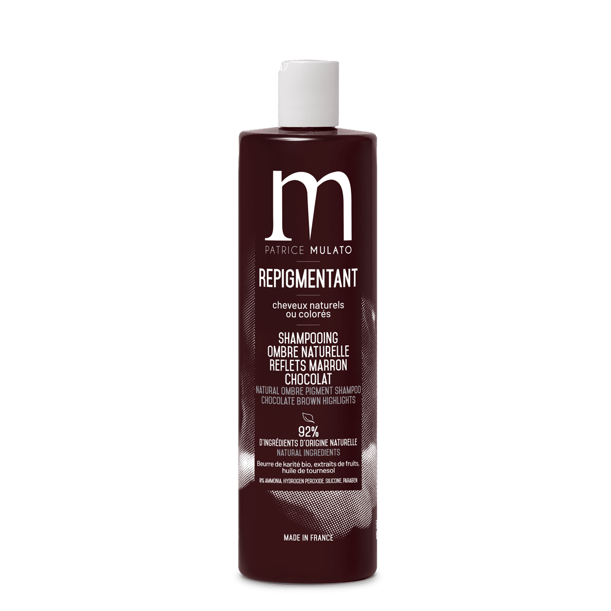 Mulato shampoing repigmentant ombre naturelle 500 ml — Liss Cosmétique
