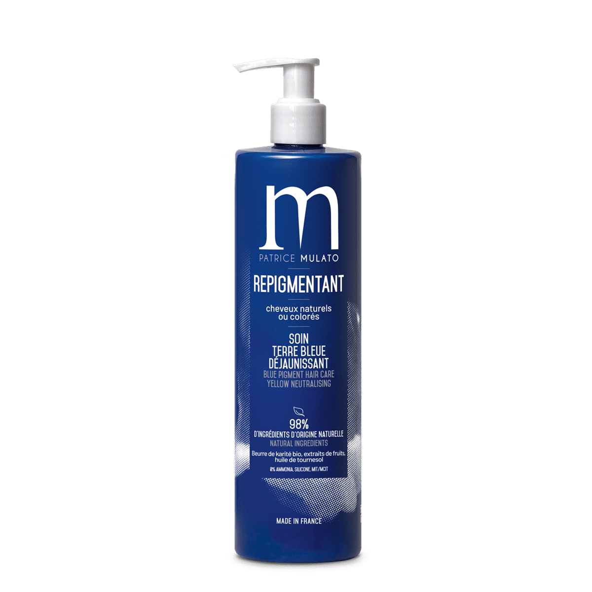 Mulato soin repigmentant terre bleue 500 ml — Liss Cosmétique
