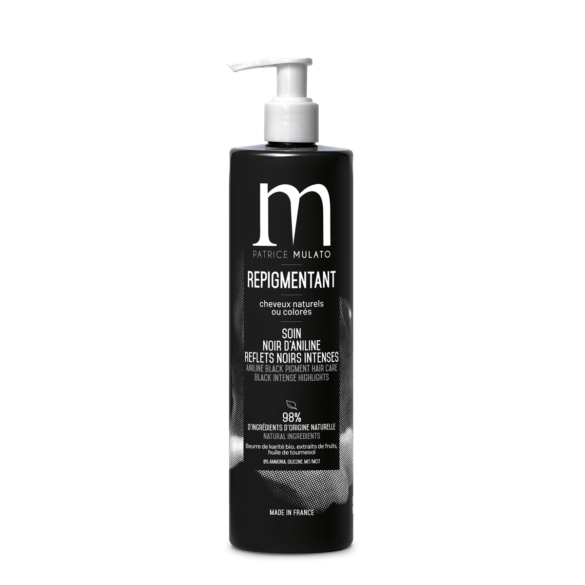 Mulato soin repigmentant noir d'aniline 500 ml — Liss Cosmétique