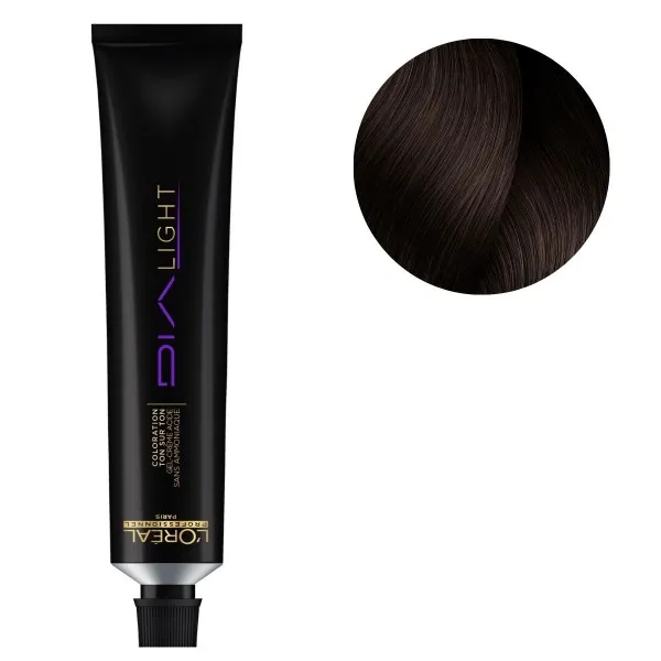 Coloration Dialight n°5.12 châtain clair cendré irisé 50ML — Liss Cosmétique