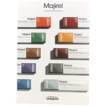 Nuancier Majirel — Liss Cosmétique