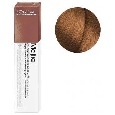 Coloration Majirel n°8.34 blond clair doré cuivré 50ML