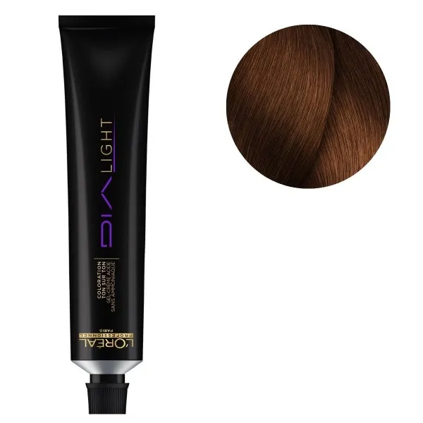 Coloration Dialight n°6.34 blond foncé doré cuivré 50ML — Liss Cosmétique