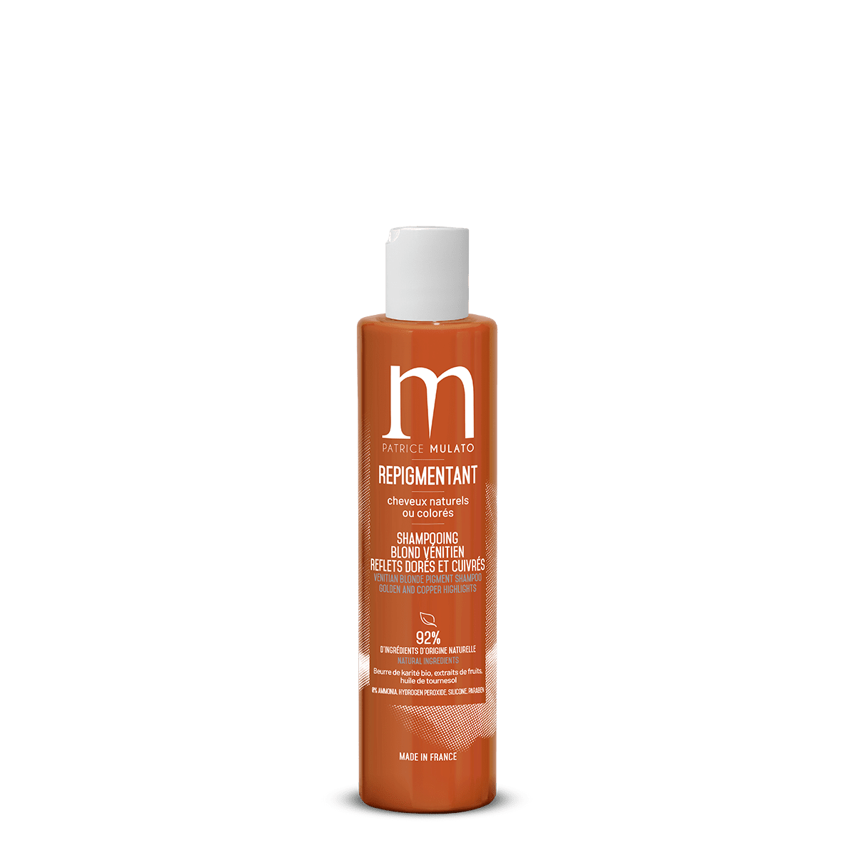 Mulato shampoing repigmentant blond vénitien 200 ml — Liss Cosmétique