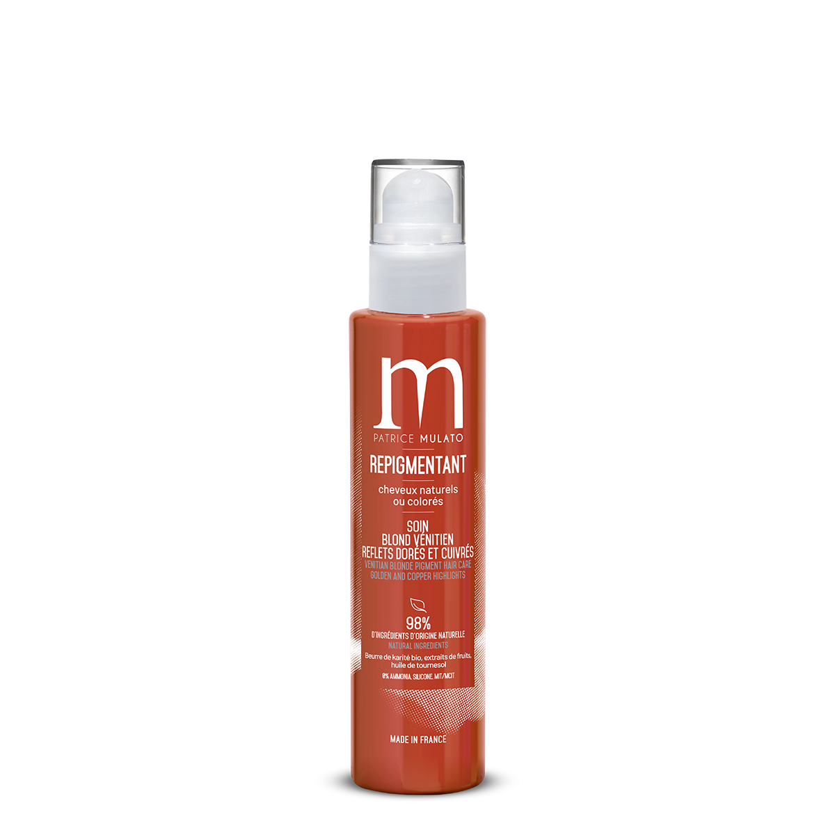 Mulato soin repigmentant blond vénitien 200 ml — Liss Cosmétique