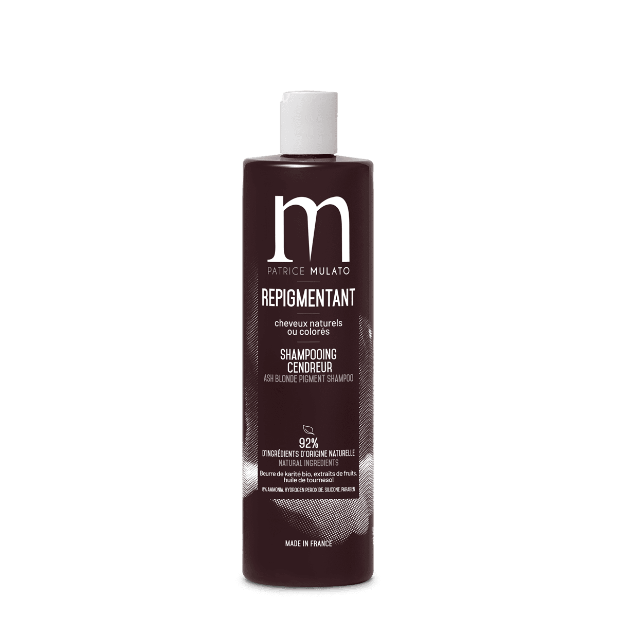 Mulato shampoing repigmentant cendreur 500 ml — Liss Cosmétique