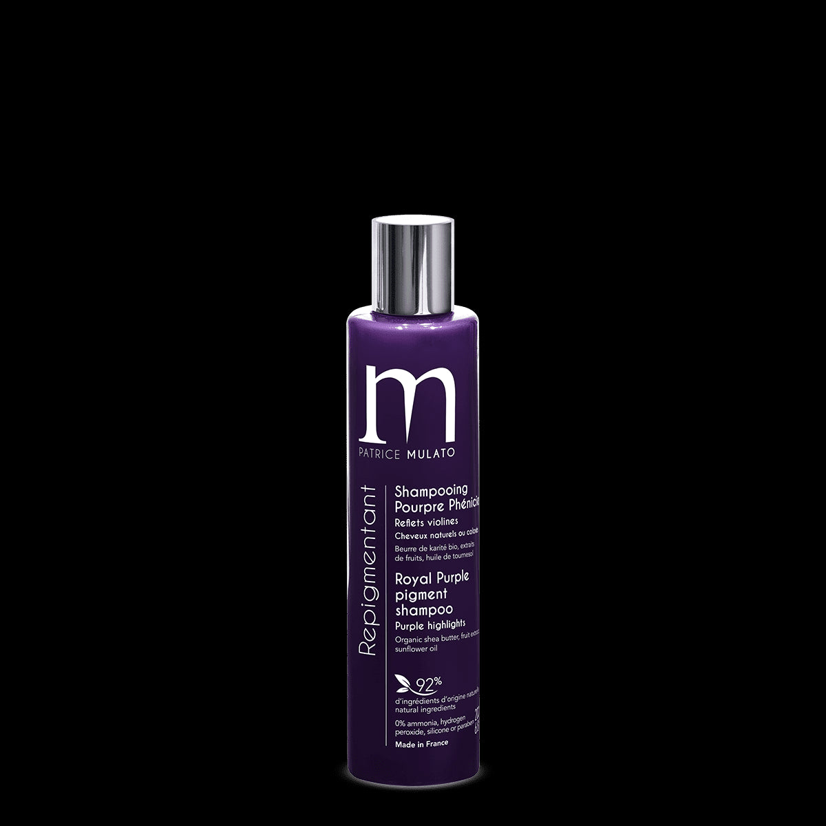 Mulato shampoing repigmentant pourpre phénicien 200 ml