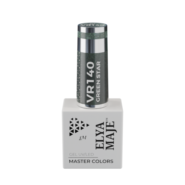 Vernis Semi Permanent – Master Color 140 – Green Star – Elya Maje — Liss Cosmétique