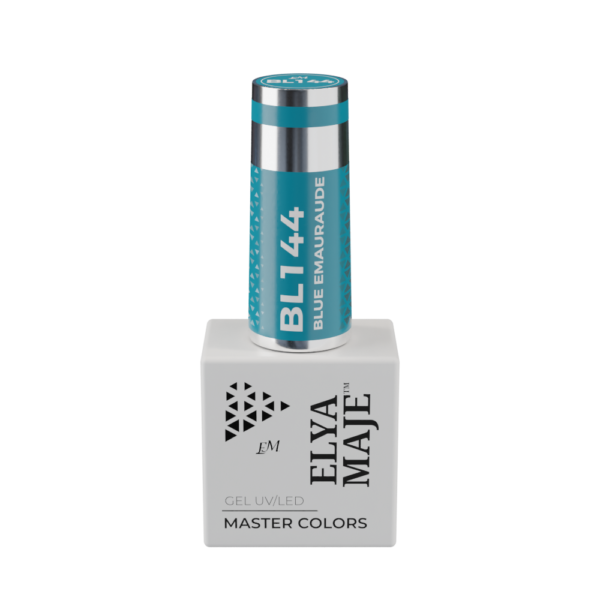 Vernis Semi Permanent – Master Color 144 – Blue emeraude- Elya Maje — Liss Cosmétique