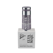 Vernis Semi Permanent – Master Color 155 – Purple black – Elya Maje — Liss Cosmétique