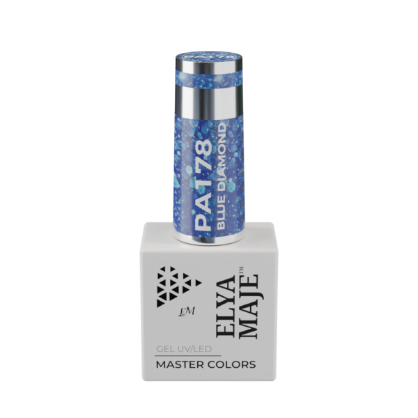 Vernis Semi Permanent – Master Color 178 – Blue diamond – Elya Maje — Liss Cosmétique