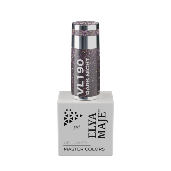 Vernis Semi Permanent – Master Color 190 – Dark night – Elya Maje — Liss Cosmétique