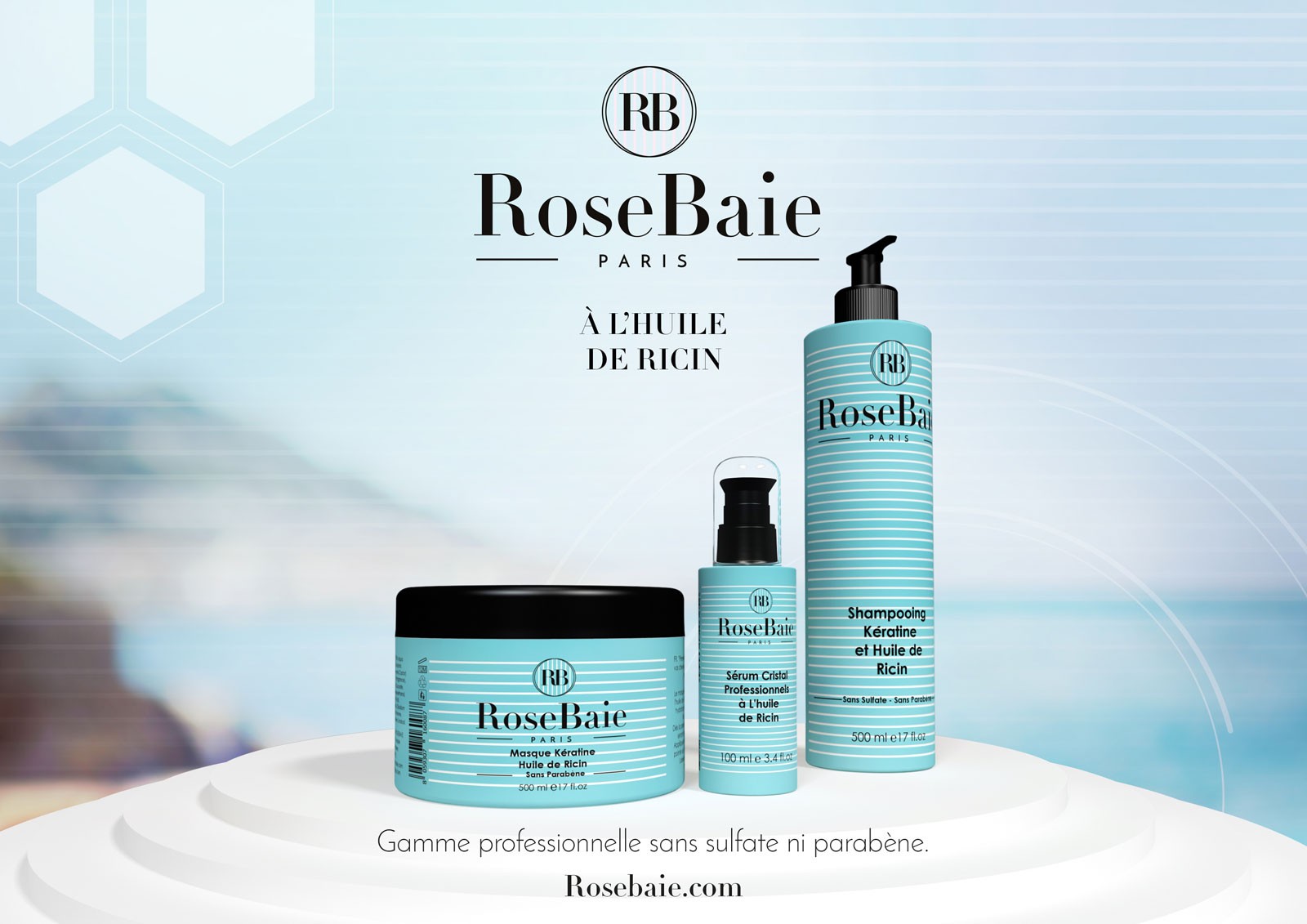 Gamme Ricin Rosebaie kit complet