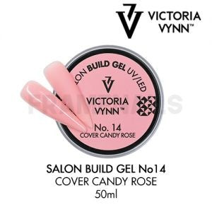 Build Gel Cover Candy Rose 14 50ml — Liss Cosmétique