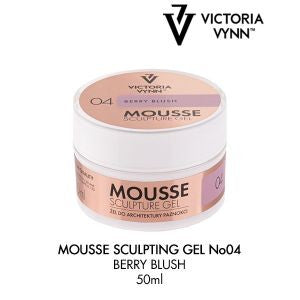 Mousse Sculpture Gel Berry Blush 04 (50ml) — Liss Cosmétique