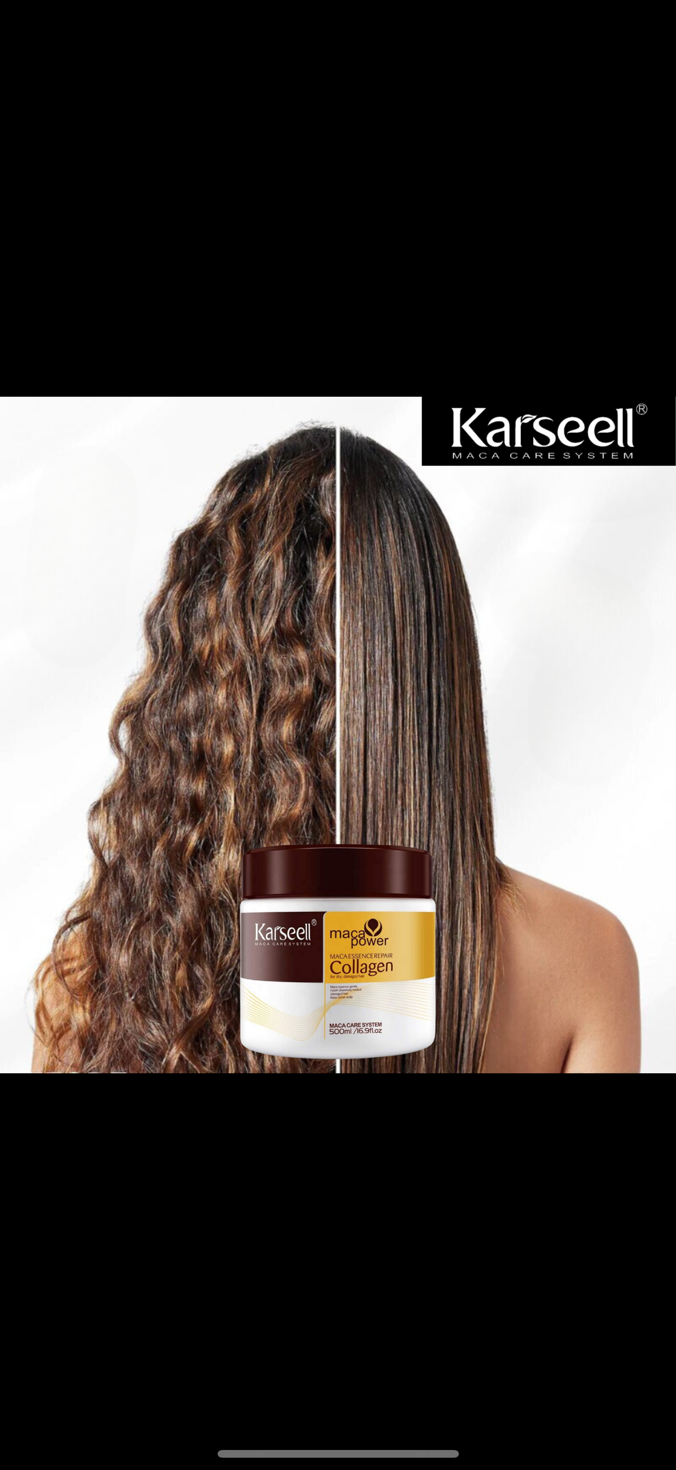 Masque Karseell Collagène – Maca Power — Liss Cosmétique