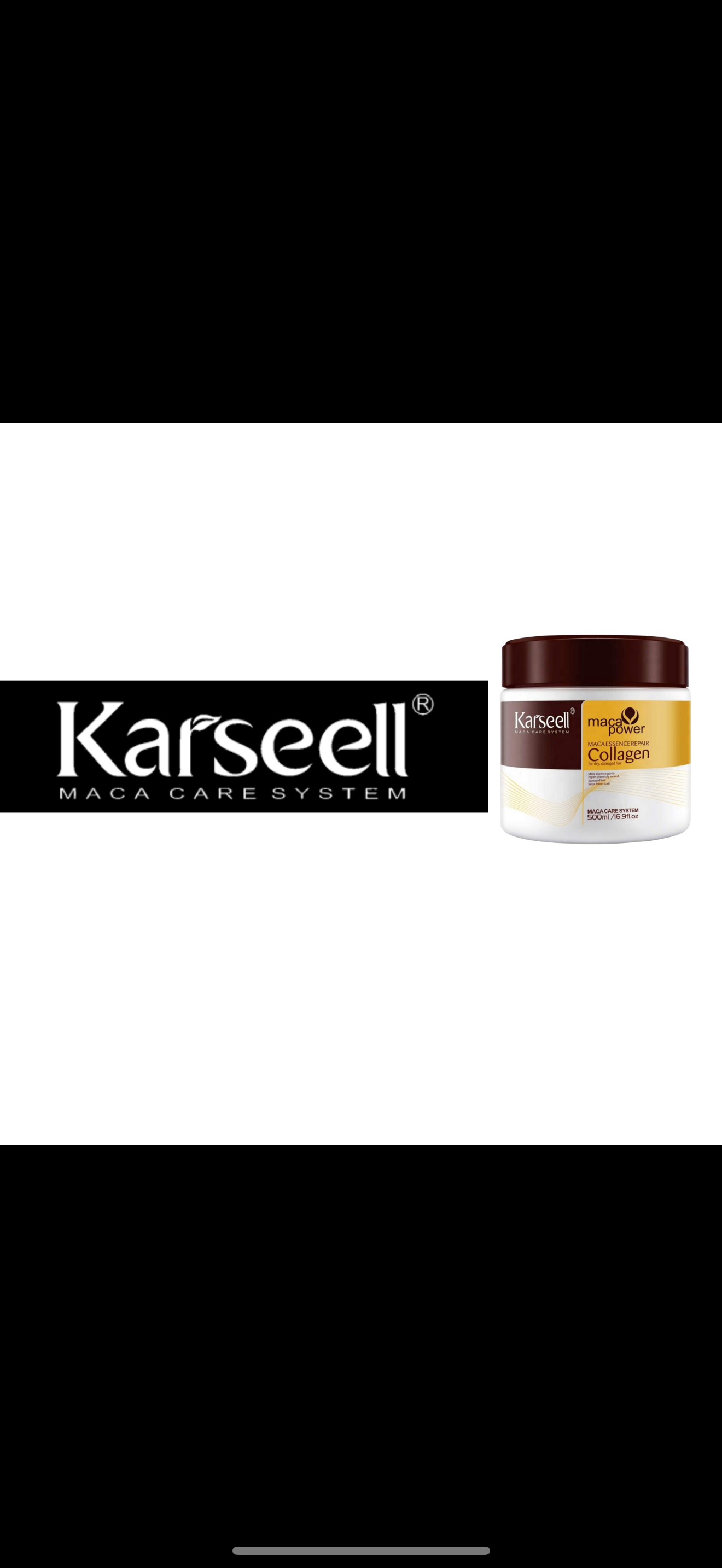 Masque Karseell Collagène – Maca Power — Liss Cosmétique
