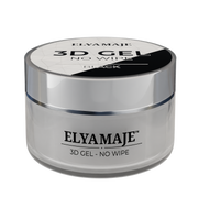 3D gel – Black – No wipe – ElyaMaje — Liss Cosmétique
