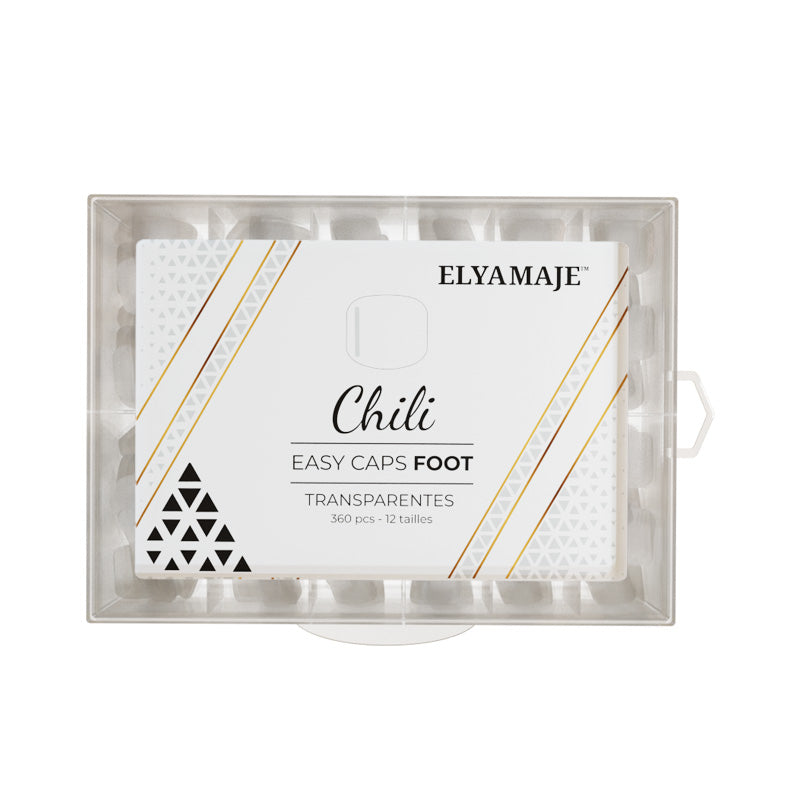Foot Chili – Capsule Pour Pieds Transparentes – Capsules Easy Caps – ElyaMaje — Liss Cosmétique