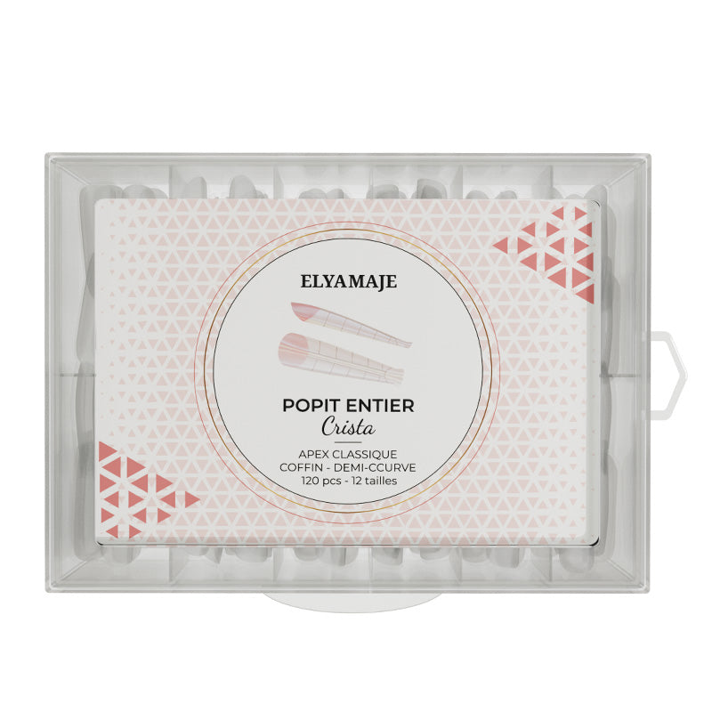 Crista – Apex Classique – Coffin – Demi-Ccurve – Popit Entier – ElyaMaje — Liss Cosmétique