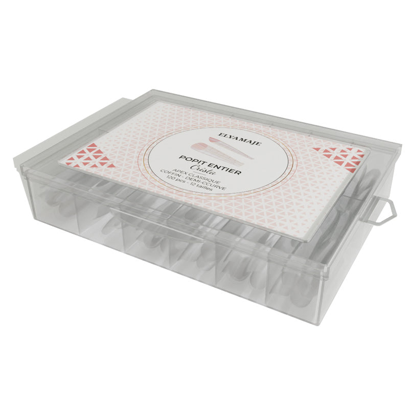 Crista – Apex Classique – Coffin – Demi-Ccurve – Popit Entier – ElyaMaje — Liss Cosmétique