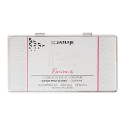 Damas – Naturelles – Demi Ccurve – Coffin – 600 Capsules – ElyaMaje — Liss Cosmétique