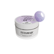Lilas n°01 – Flake Creamy Gel – Gel de construction UV LED – ElyaMaje 20ml — Liss Cosmétique