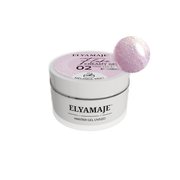 Pink Lucid n°02 – Flake Creamy Gel – Gel de construction UV LED – ElyaMaje 20ml — Liss Cosmétique