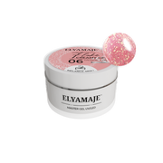 Salmon Pink n°06 – Flake Creamy Gel – Gel de construction UV LED – ElyaMaje 20ml — Liss Cosmétique