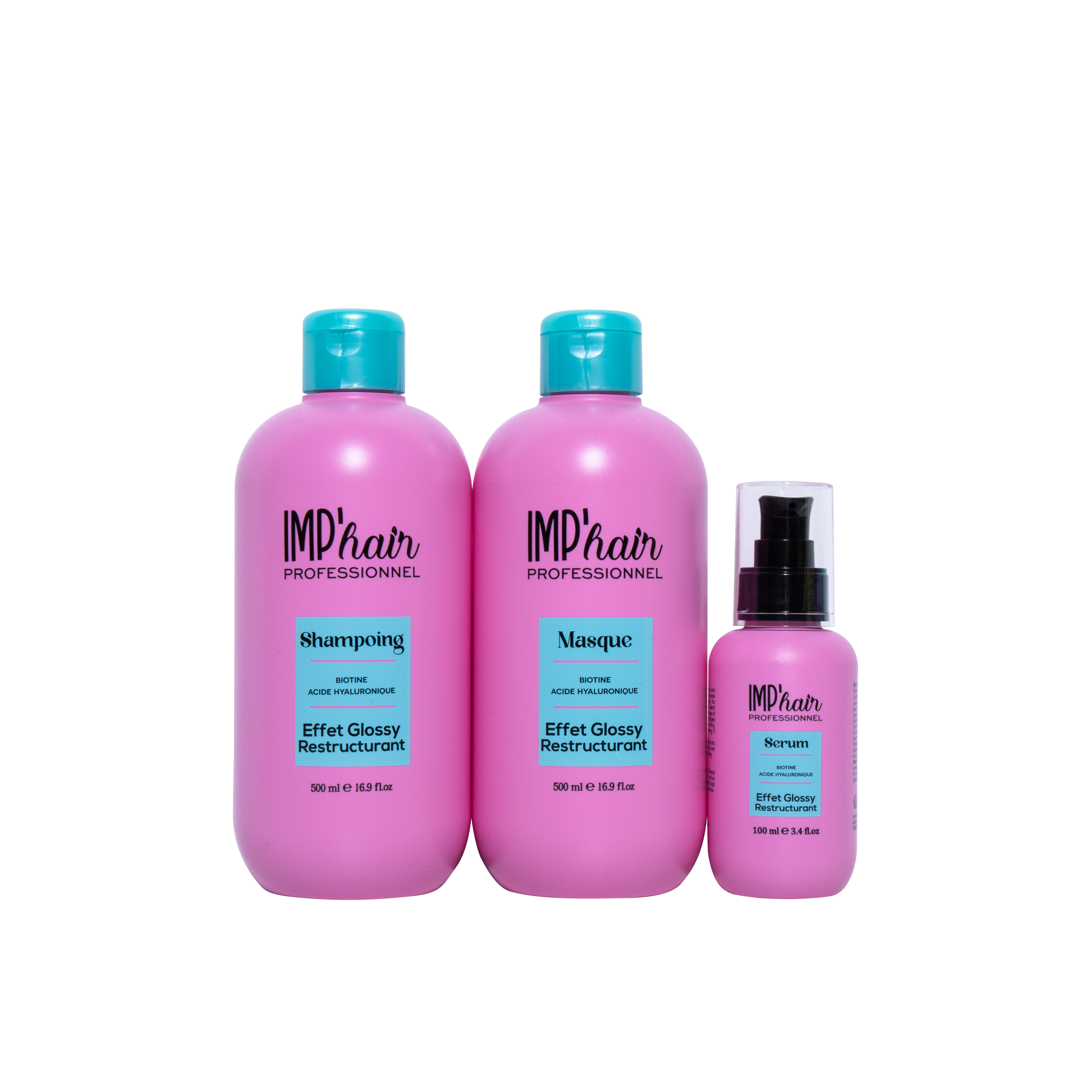 Trio Biotine Shampoing Masque & Serum — Liss Cosmétique