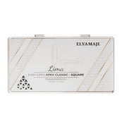 Lima – Transparentes – Square Medium – Capsules Easy Caps – ElyaMaje — Liss Cosmétique