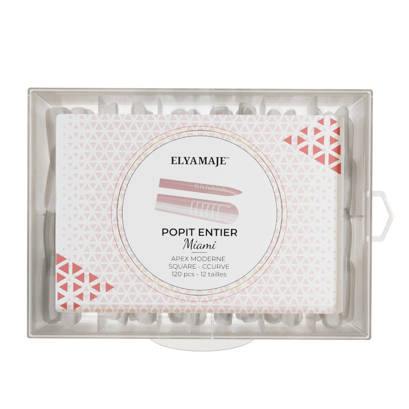 Miami – Apex Moderne – Square – Ccurve – Popit Entier – ElyaMaje — Liss Cosmétique