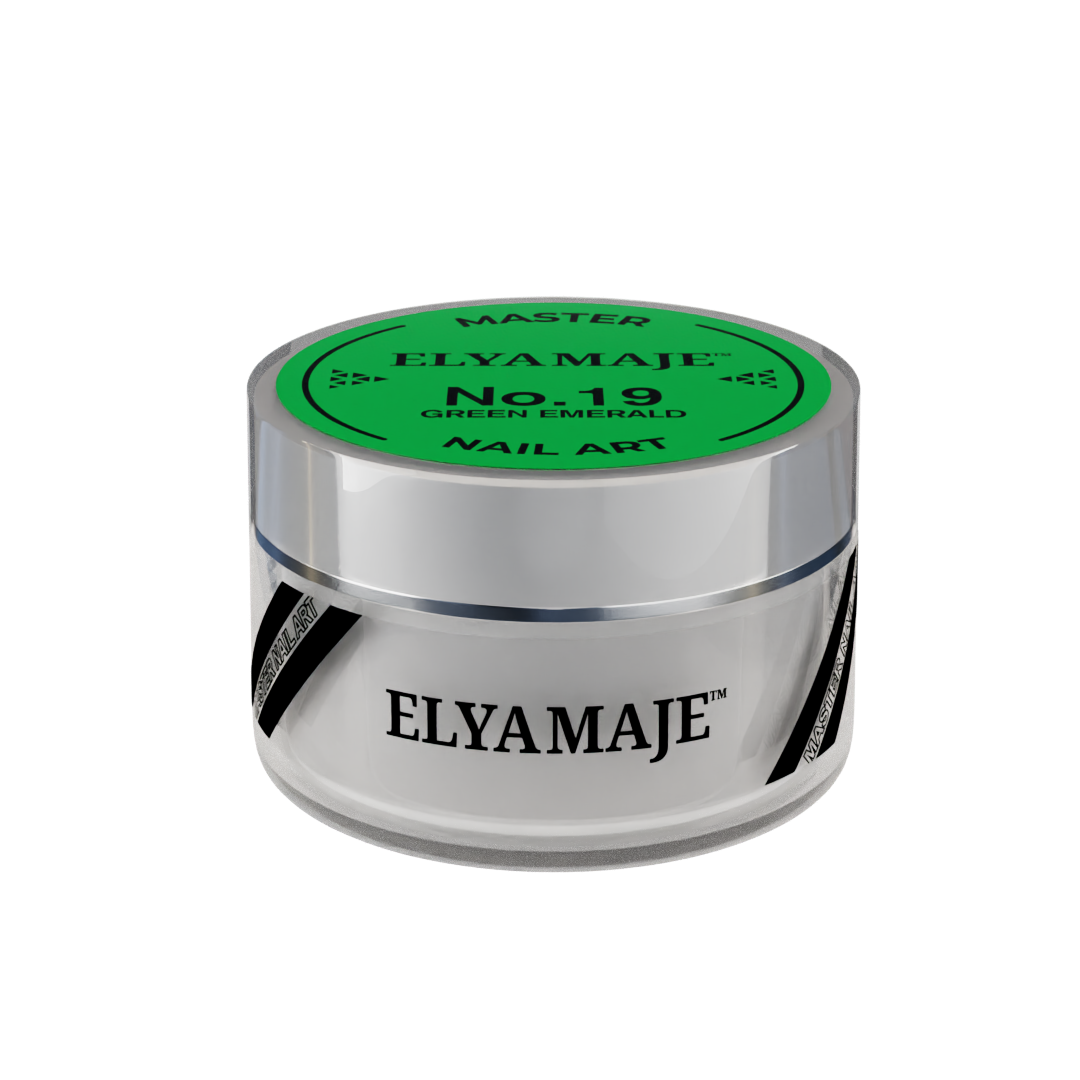 Paint n°19 – Green Emerald – Elya Maje — Liss Cosmétique