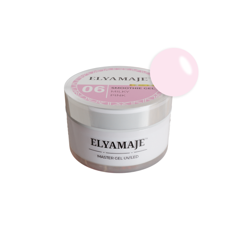 Milky Pink n°6 – Smoothie Gel – Elya Maje 50ML — Liss Cosmétique