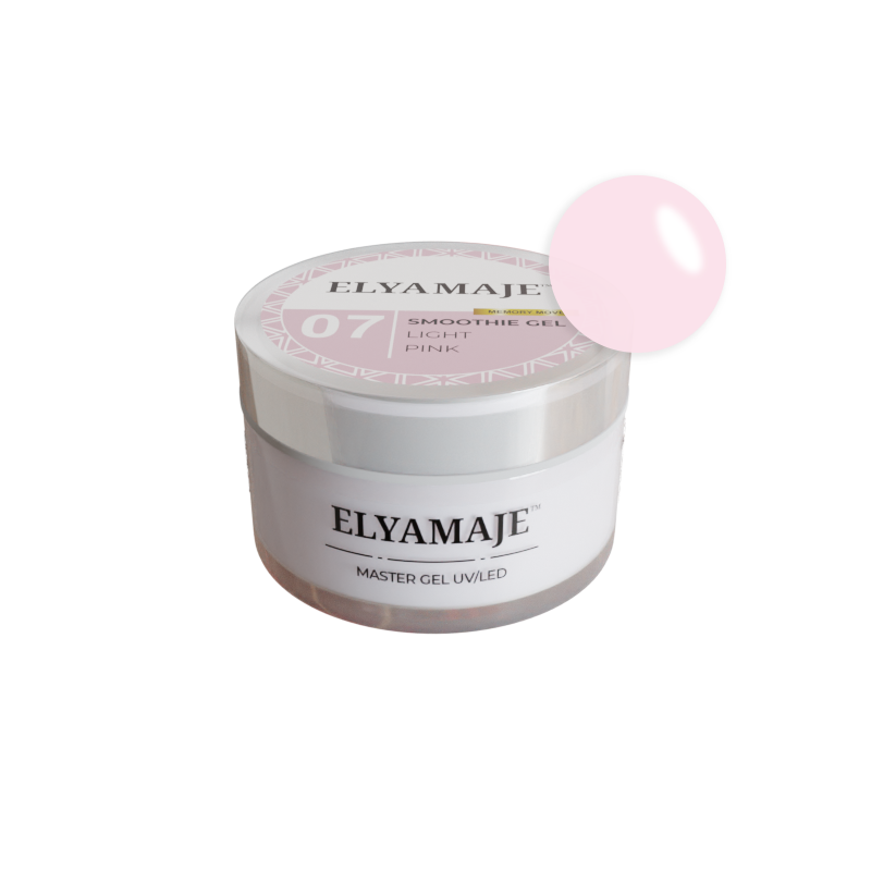 Light Pink n°7 – Smoothie Gel – Elya Maje 50ML — Liss Cosmétique