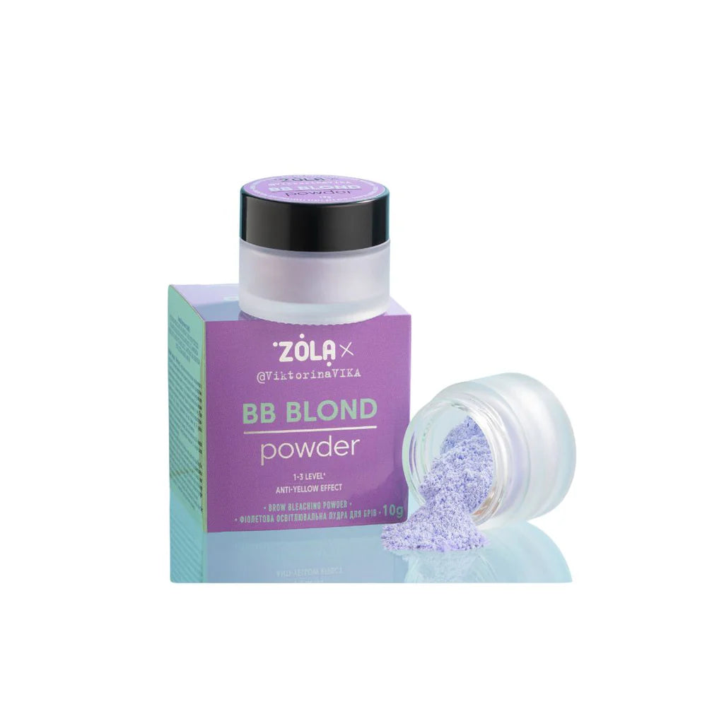 Poudre décolorante sourcils - Zola BB Blond Powder — Liss Cosmétique