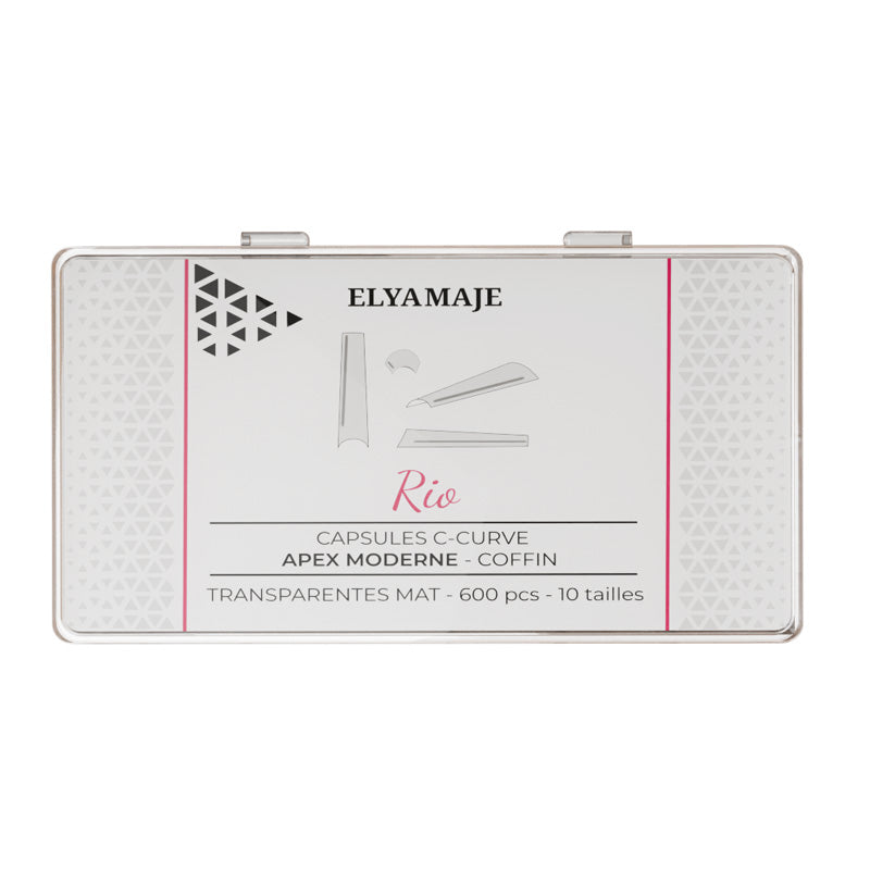 Rio – Transparentes Mat – Ccurve – 600pcs – ElyaMaje — Liss Cosmétique