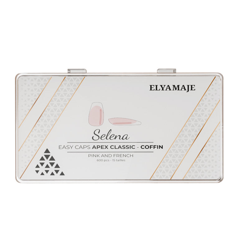 Selena – Pink French – Apex Classic – Capsules Easy Caps – ElyaMaje