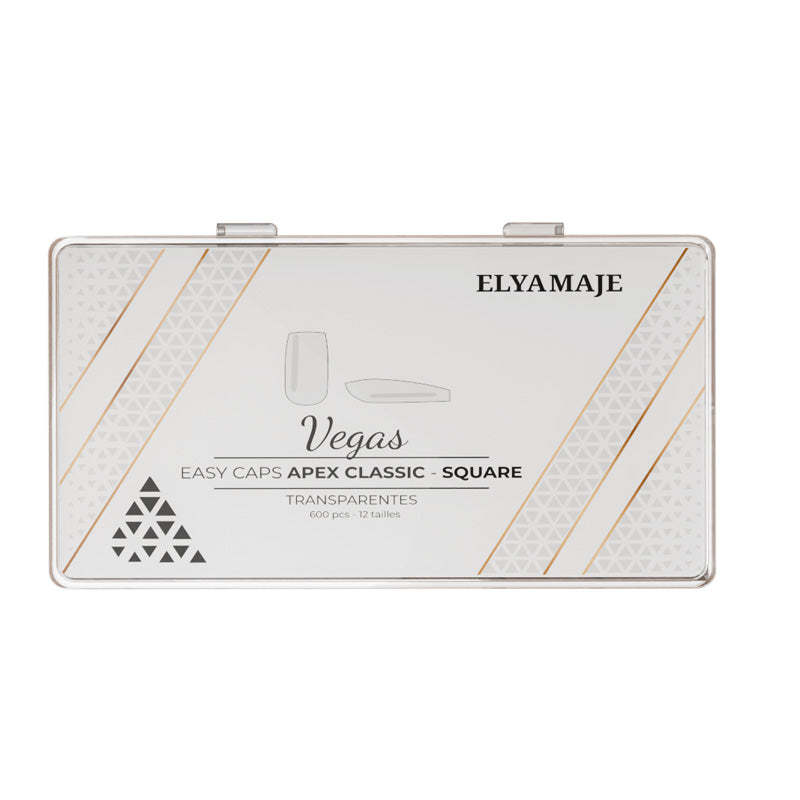Vegas – Transparentes – Apex Classic – Capsules Easy Caps – ElyaMaje — Liss Cosmétique
