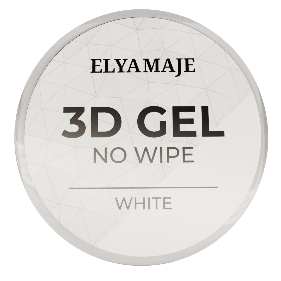 White – 3D gel – No wipe – ElyaMaje