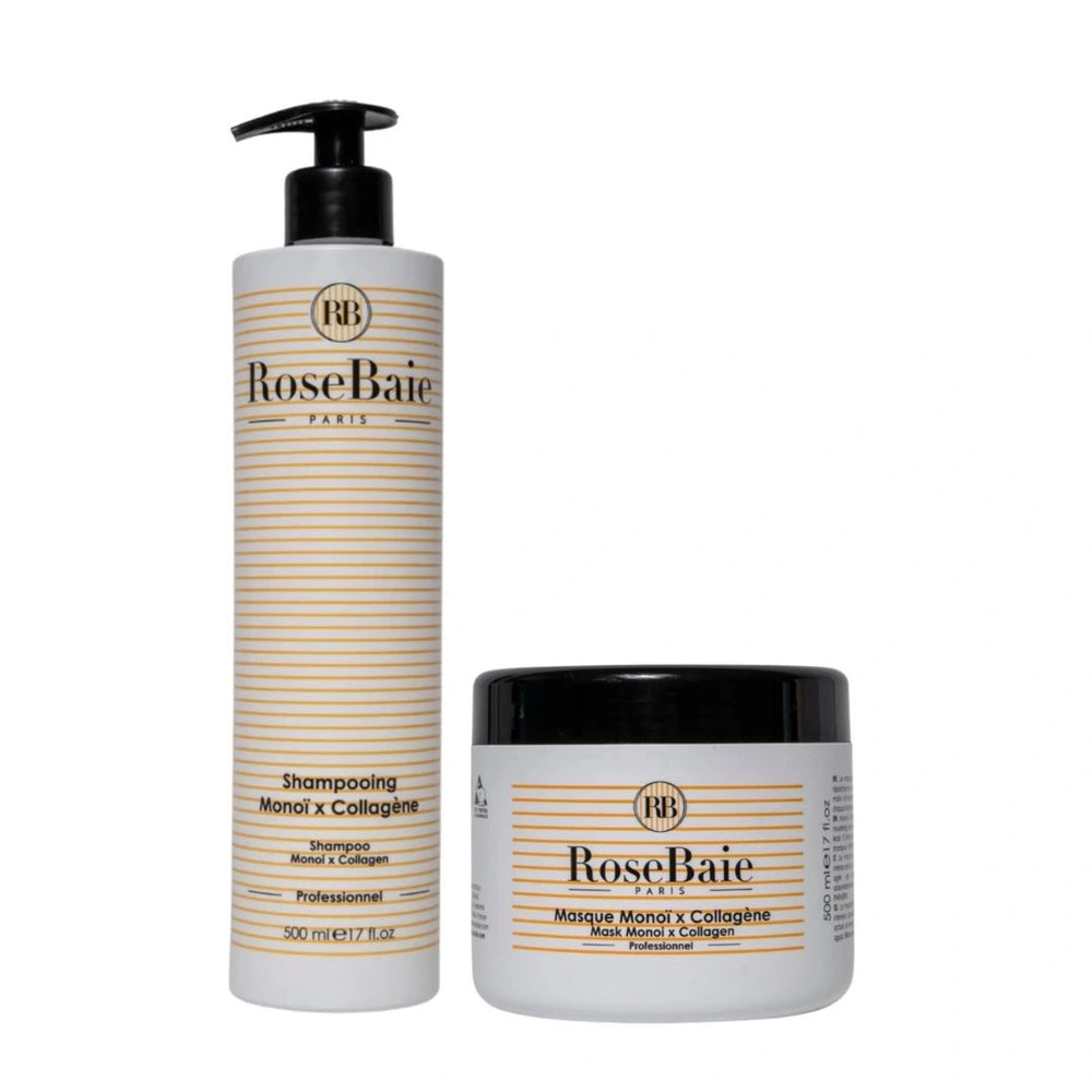 Routine Duo Monoï & Collagène – Protection & Revitalisation Lot De 6 — Liss Cosmétique